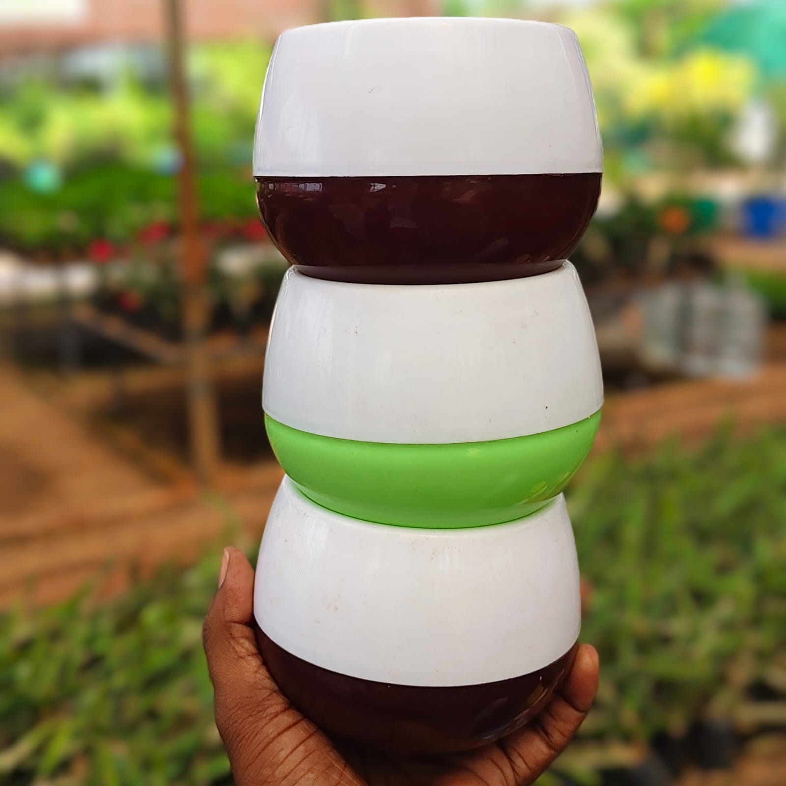 Plastic Pot - Bowl (Table Pot)