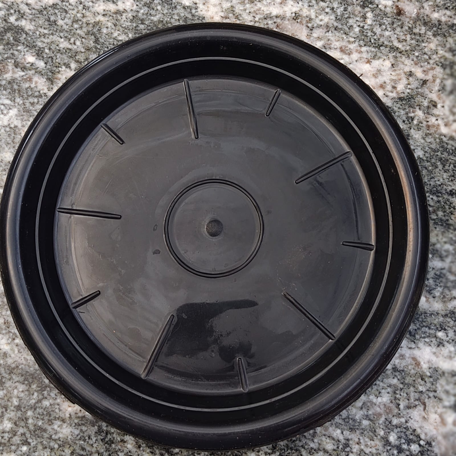 Plastic - Pot Tray - Black/Terra (Small)